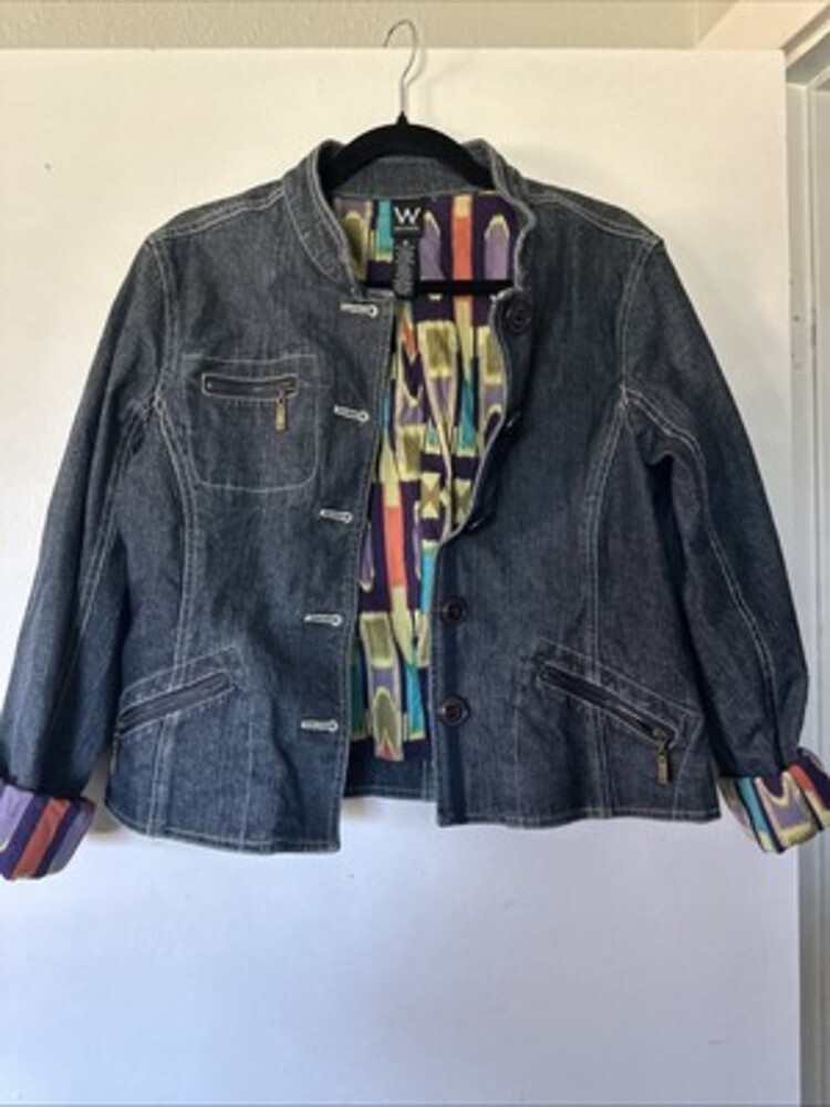 Work to Weekend Jean Cropped Jacket – Stitched, Lined, Stylish & Comfortable